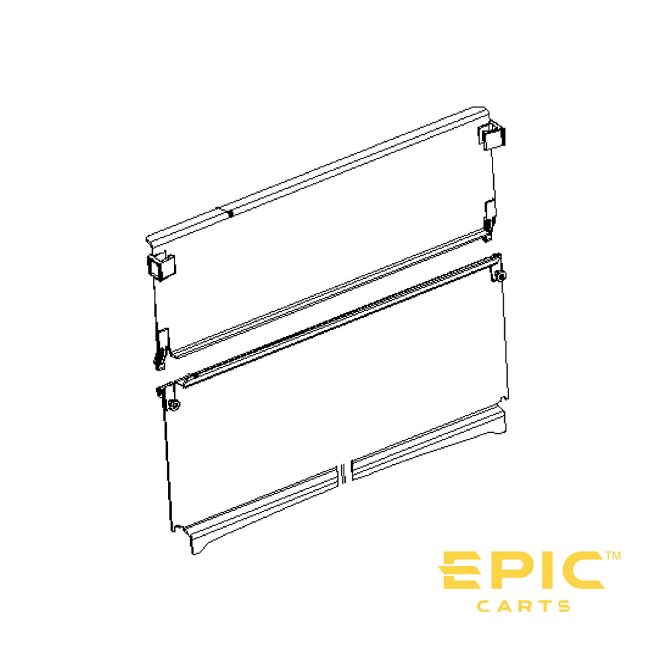 EPIC E40FX DOT WINDSHIELD
