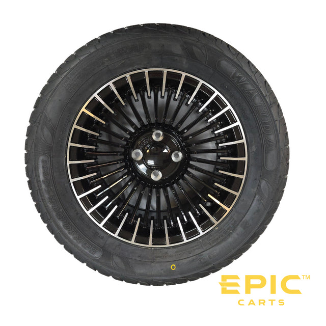 Epic Golf Cart 14-Inch Aluminum Rim and Tire Combo 23 x 10.5-R14