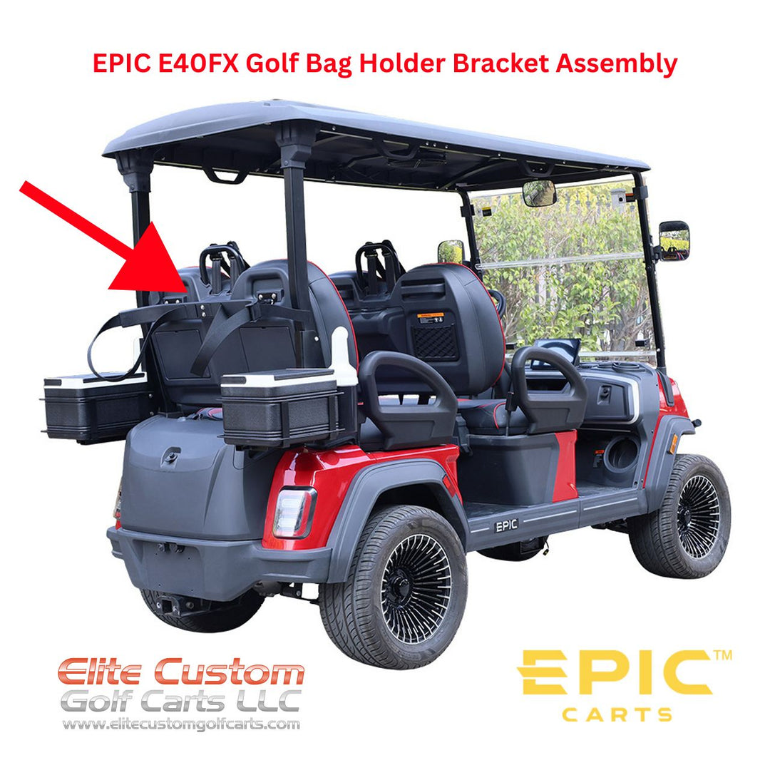 EPIC E40FX Golf Bag Holder Bracket Assembly