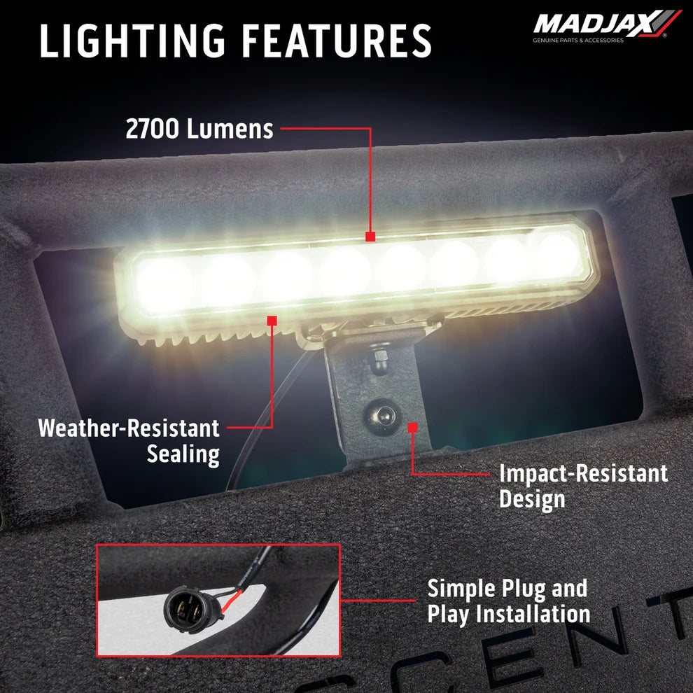 MadJax Ascent Front Brush Guard with LED Light Bar