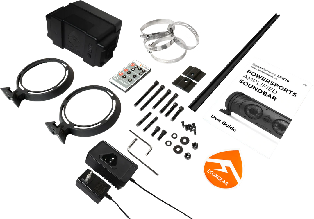 ECOXGEAR SoundExtreme SEB26 Battery-Powered 500 Watt Soundbar