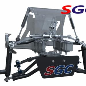 6” HEAVY DUTY DOUBLE A-ARM SUSPENSION LIFT KIT FOR CLUB CAR PRECEDENT/TEMPO GOLF CART (2004+)