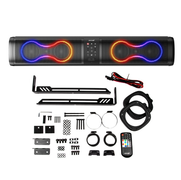 MadJax® 26 Inch Decibel Soundbar 500 Watts with RGB LEDS