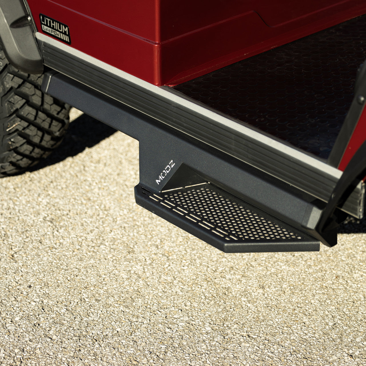 Evolution Golf Cart MODZ Side Steps Fits Forester Models