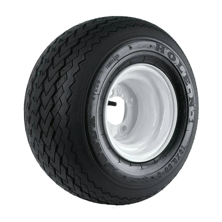 KENDA 18"x8.5"-8" GOLF CART WHEEL &amp; TIRE COMBO ( Comes mounted on the Rim )