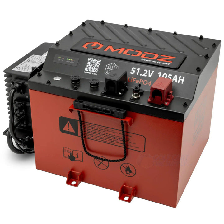 MODZ 48V Lithium Golf Cart Battery 105AH Nano Kit (Fits ALL Carts)