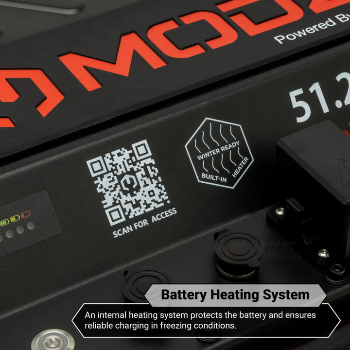 MODZ 48V Lithium Golf Cart Battery 105AH Nano Kit (Fits ALL Carts)