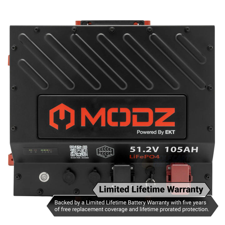 MODZ 48V Lithium Golf Cart Battery 105AH Nano Kit (Fits ALL Carts)