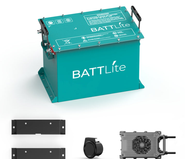 BATTLite BAT5000 48V (51.2V) 100Ah Lithium Golf Cart Battery