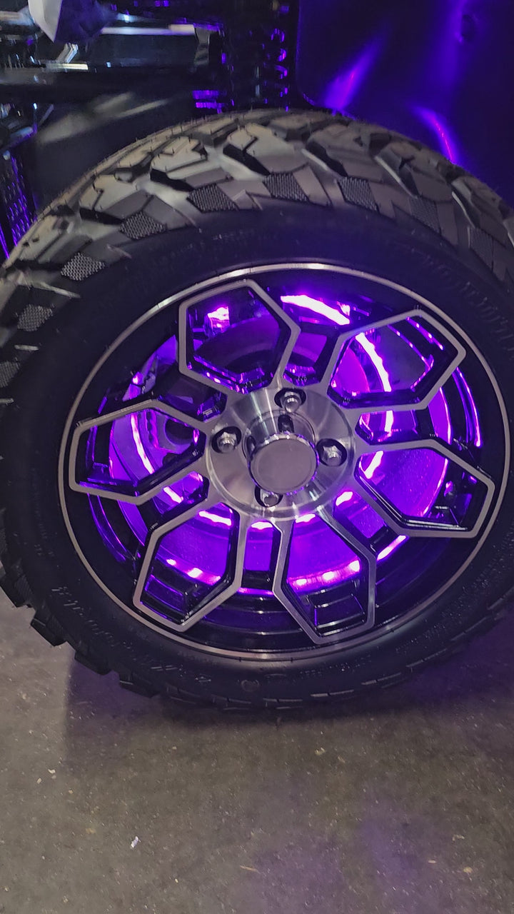 EVOLUTION D5 GOLF CART LED WHEEL LIGHTS