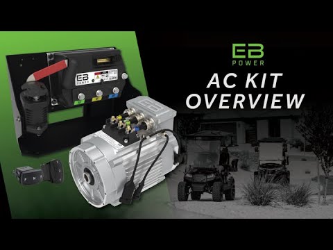 EB Power AC Conversion Kit 600A with 5kW for EZGO 2-6 Passenger