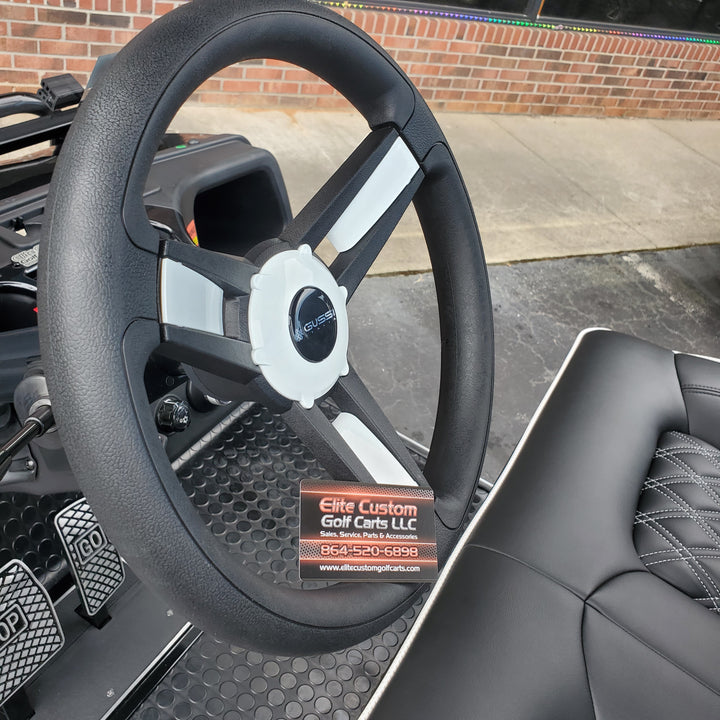 Gussi Italia Giazza Evolution Golf Cart Premium Steering Wheel