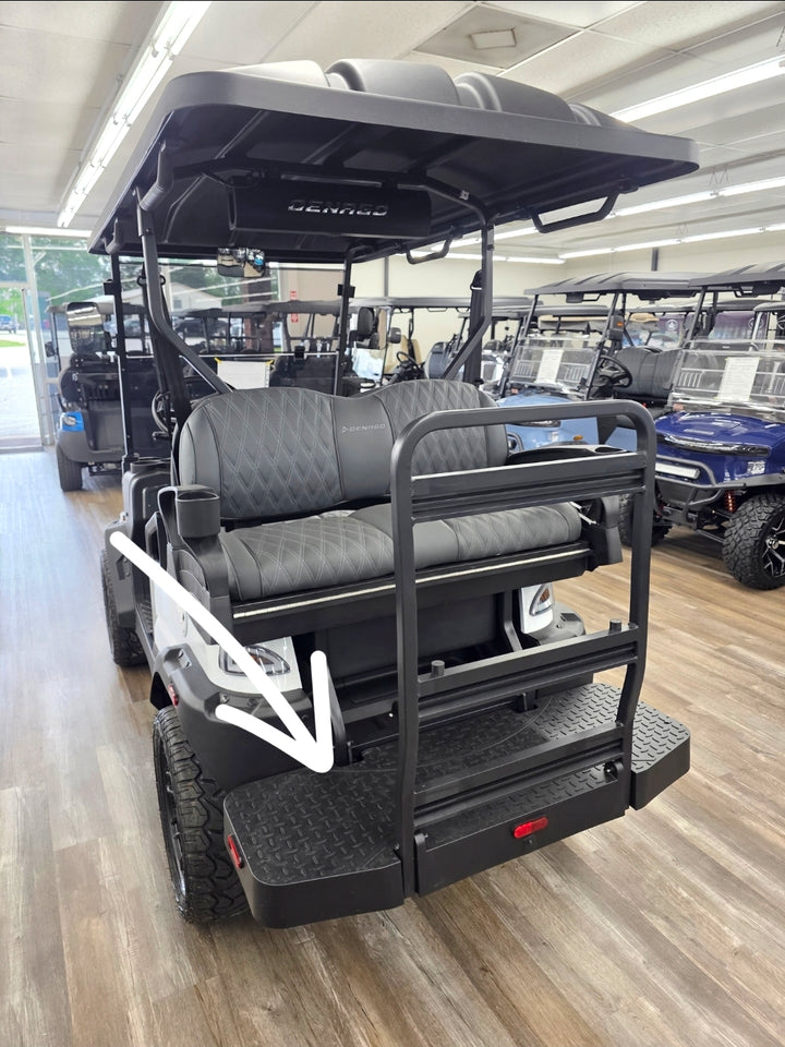 Denago EV Golf Cart Rear Seat Footrest Platform