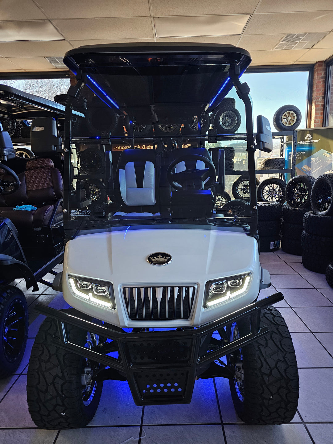 Evolution D5 Golf Cart Tinted Windshield Fits Evolution D5 Models
