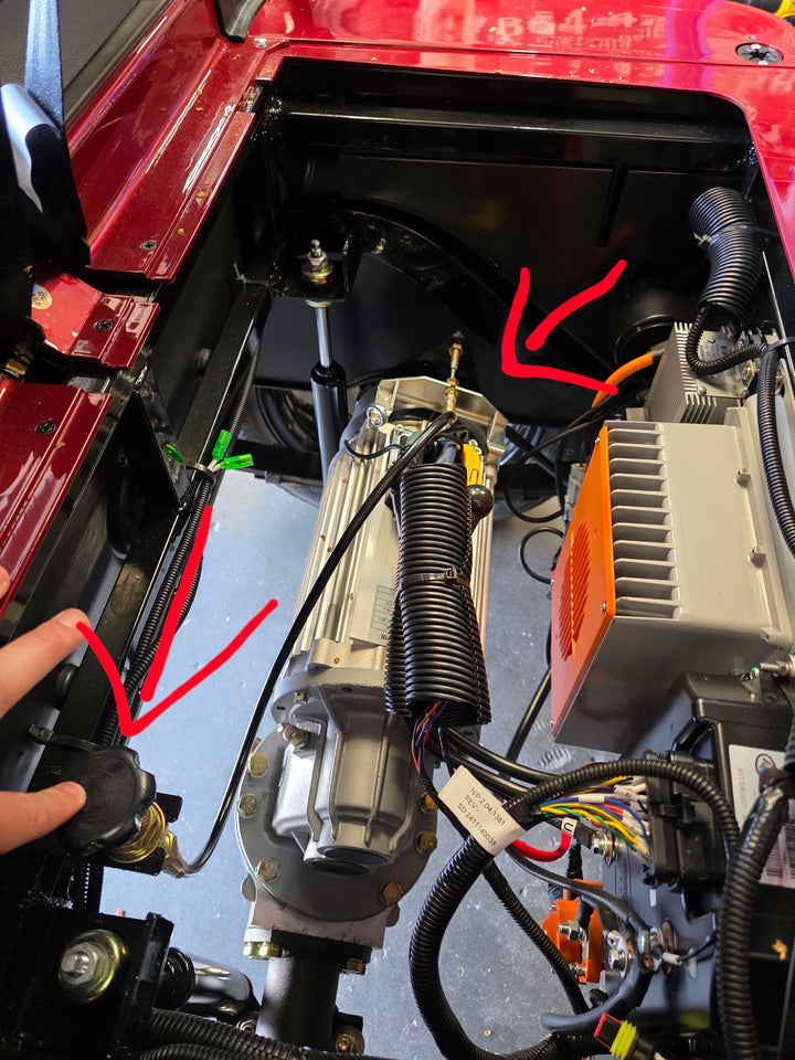 Evolution Golf Cart Emergency / Motor Brake Manual Release Cable