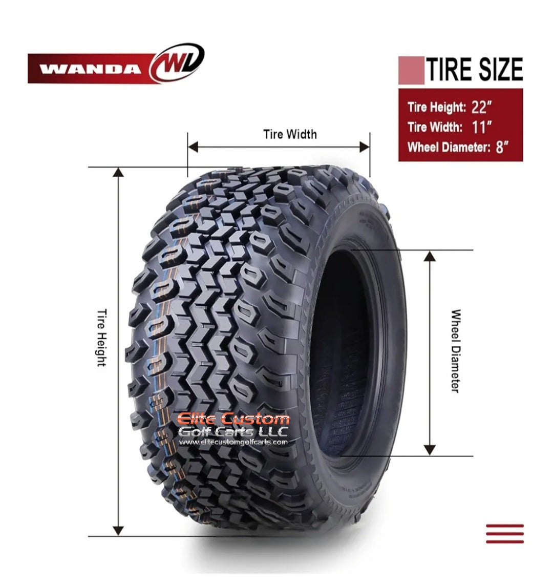 Wanda 22x11-8 A / T Tire (Lift Required)