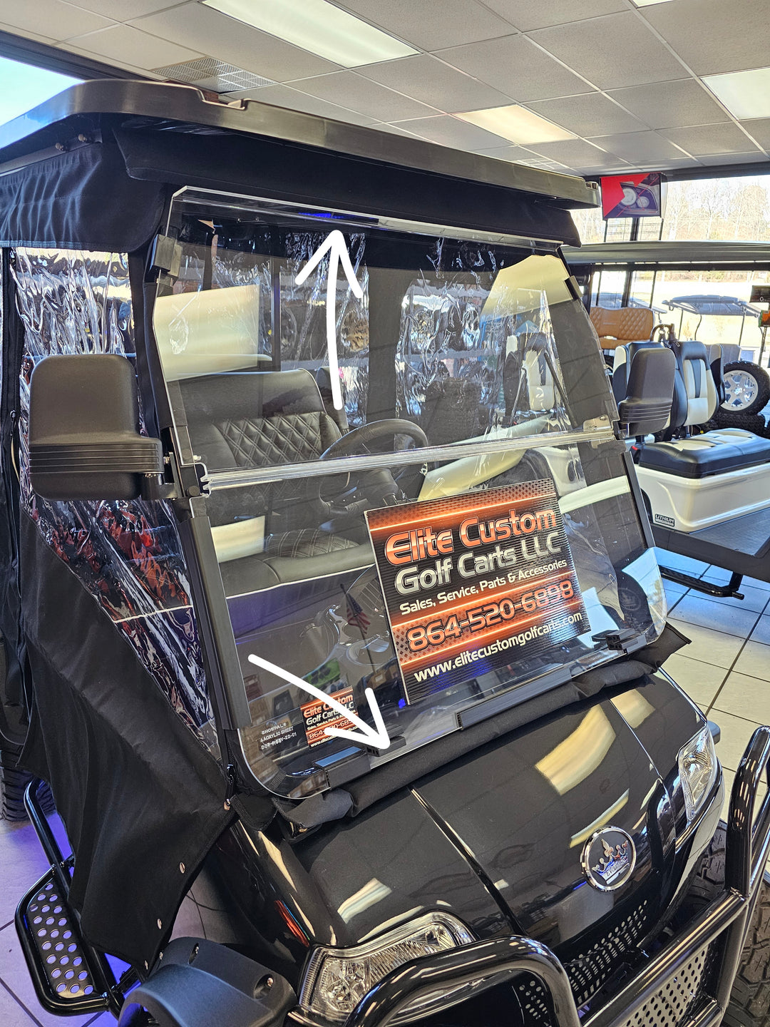 Doorworks WindSeal Kit for Evolution Golf Carts (Works with DoorWorks Enclosures)