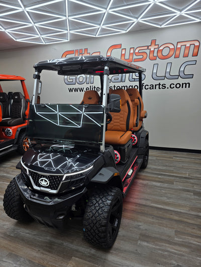 Evolution D6 DMAX Golf Cart Tinted Windshield