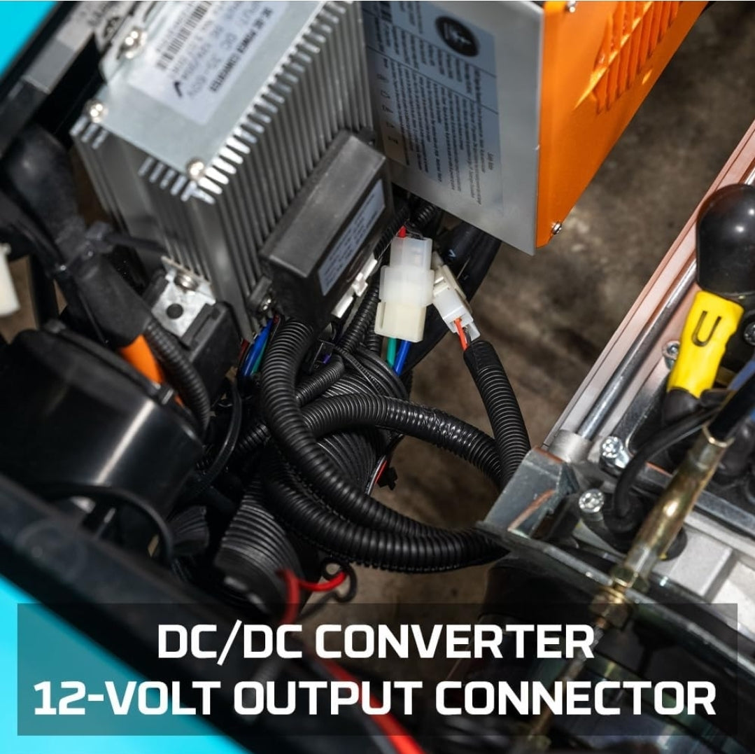 Evolution D5 or D-Max Golf Cart Add On Power Harness (For Powering Additional Led Lighting or other 12 Volt Accessories)