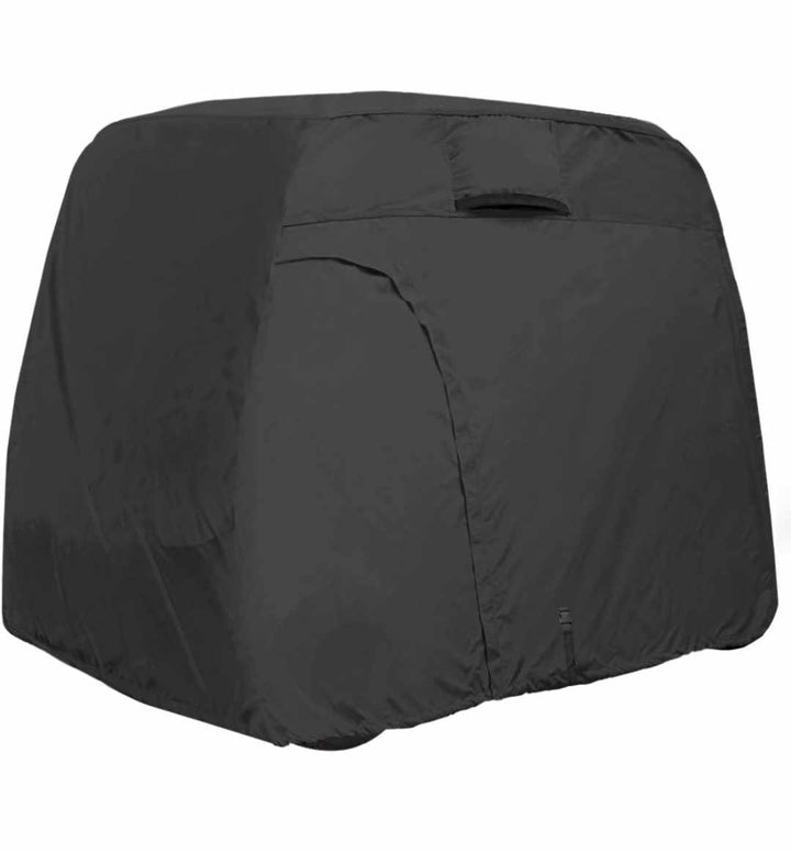 4 Passenger 600D Waterproof Golf Cart Cover Universal Fits for Most Brand 4 Passenger Golf Cart
