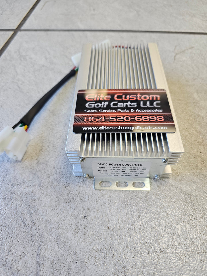 Evolution Golf Cart Upgraded 30 Amp 48V to 12V DC Converter