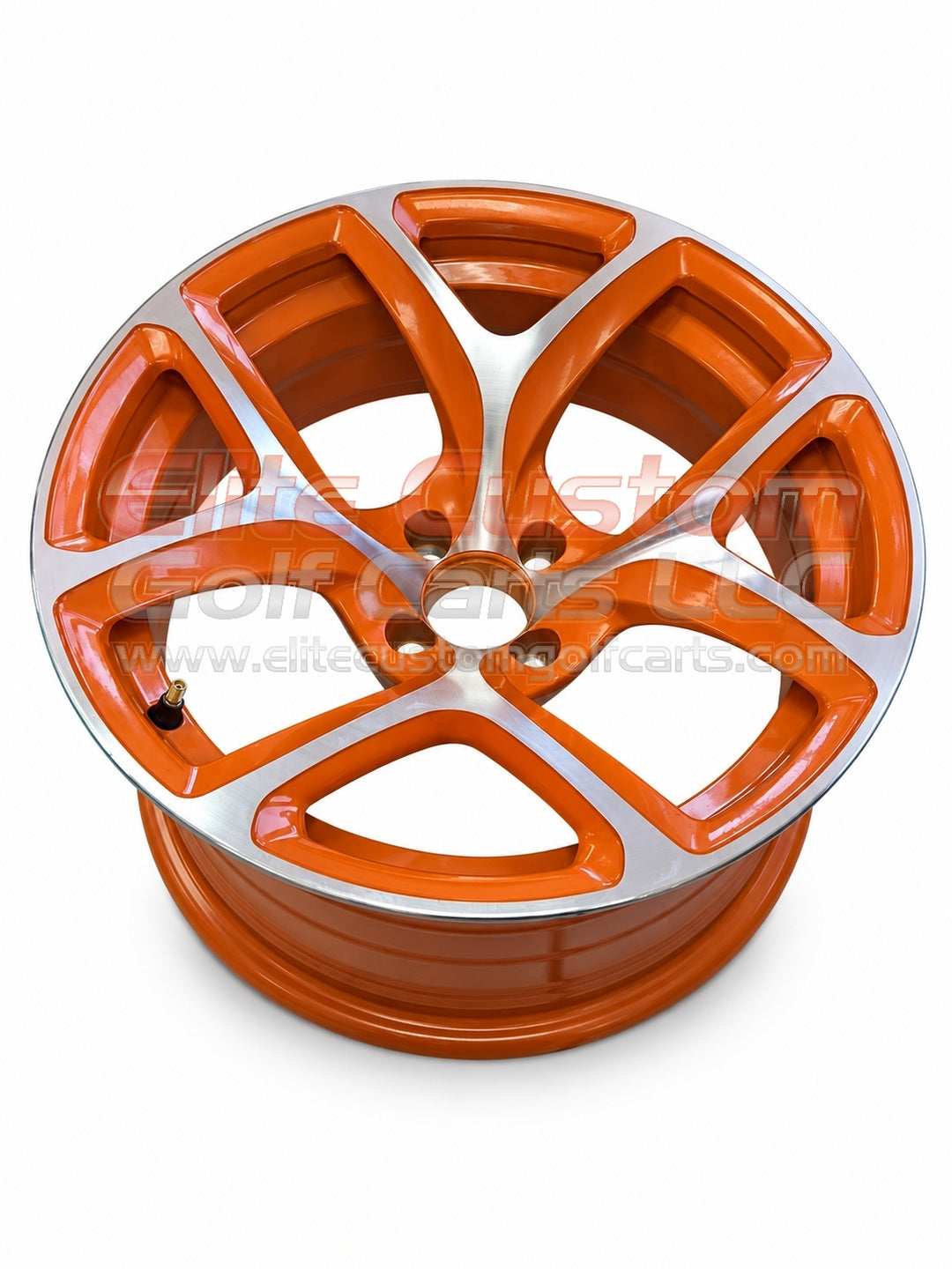 EVOLUTION D-MAX XT ORANGE GOLF CART RIM 16x8.5
