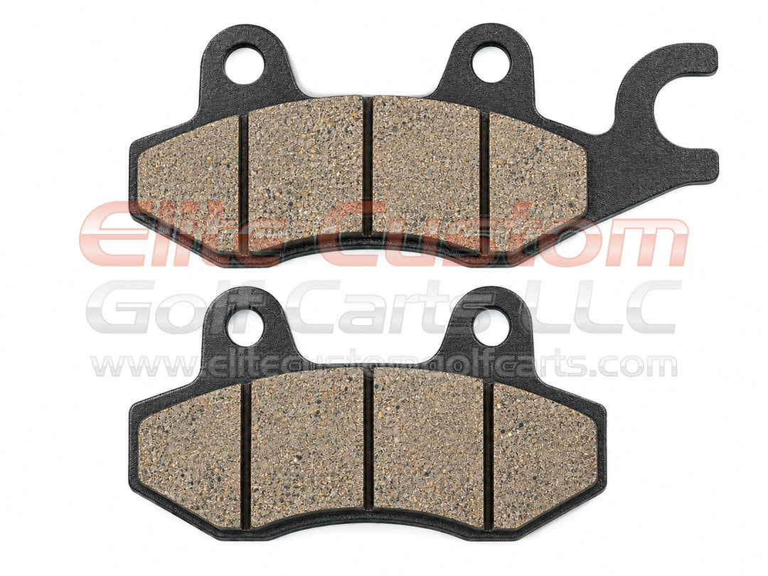 Evolution Golf Cart Front Brake Pads for Hydraulic Brakes D2 Models