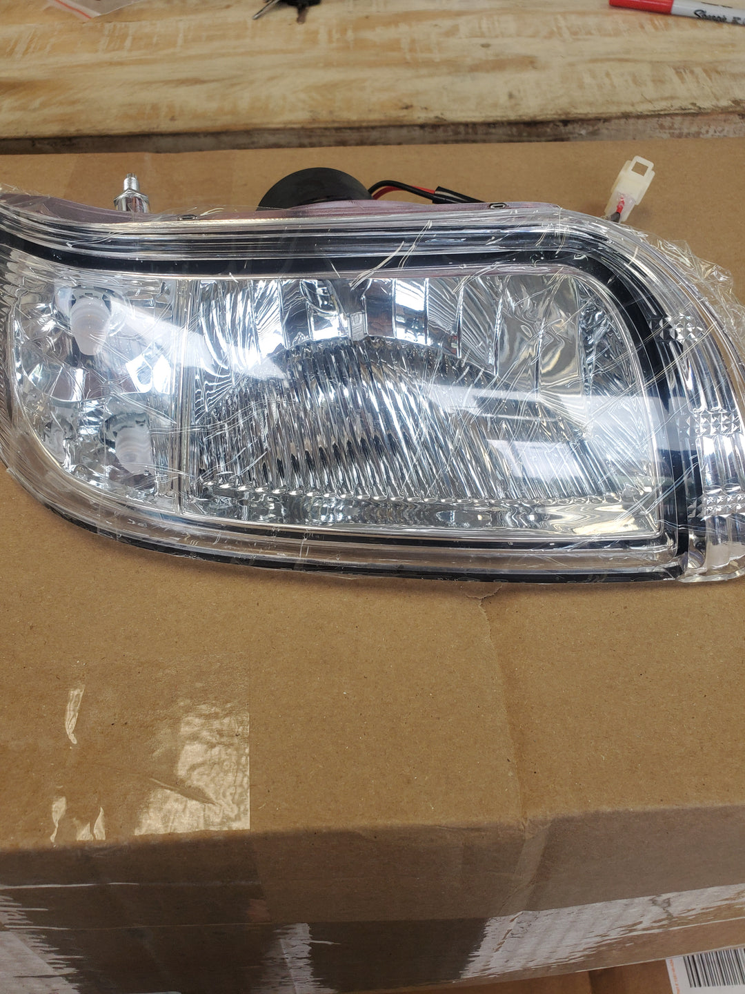 Evolution Golf Cart Head Light Fits Classic, Forester Carrier &amp; Turfman Models