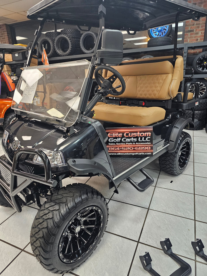 Evolution Golf Cart Side Steps Fits Classic Pro &amp; Plus, Forester, Carrier &amp; Turfman Models