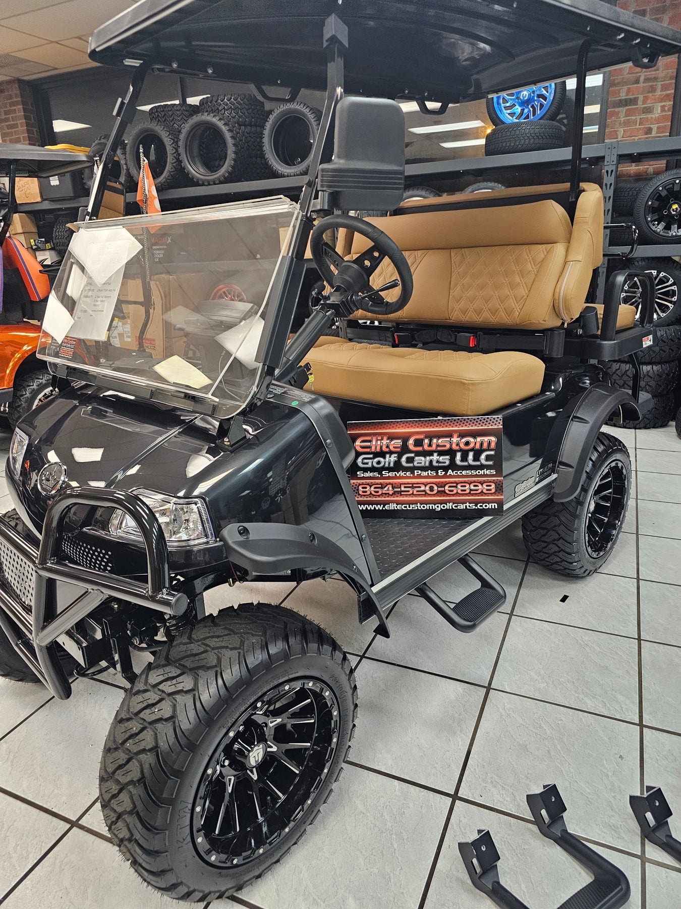 Evolution Golf Cart Side Steps Fits Classic Pro & Plus, Forester, Carr ...