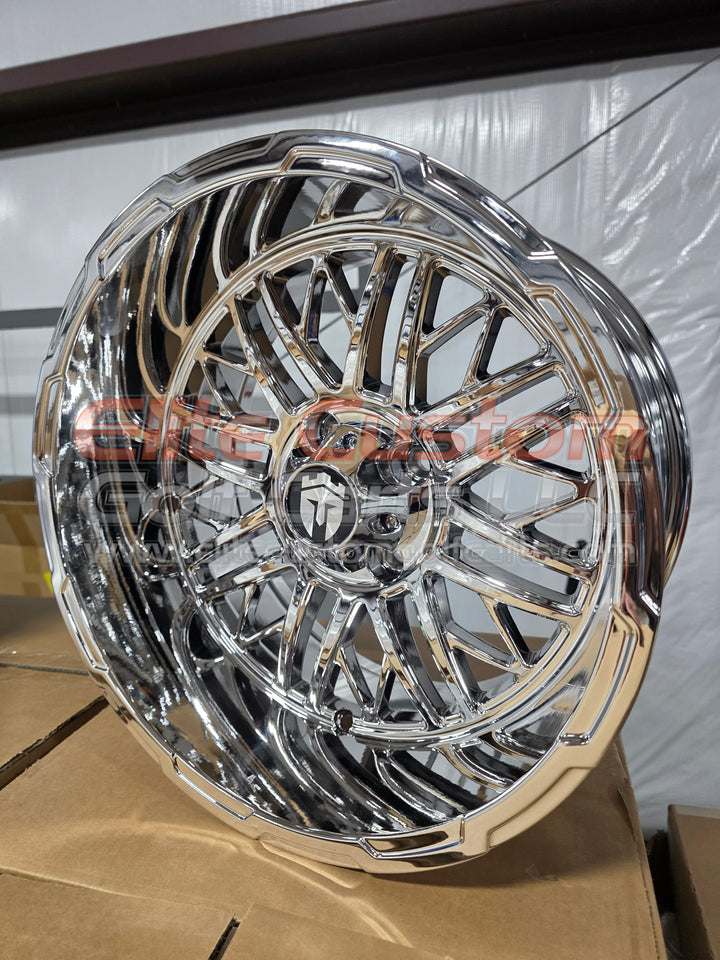 15″ Empire Keng Chrome Golf Cart Wheel