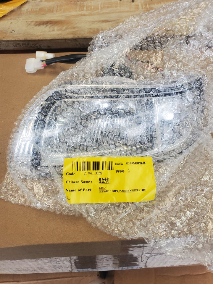 Evolution Golf Cart Head Light Fits Classic, Forester Carrier &amp; Turfman Models