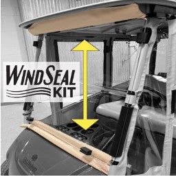 DoorWorks Evolution D5 Ranger &amp; Maverick 4 Passenger Golf Cart Enclosure