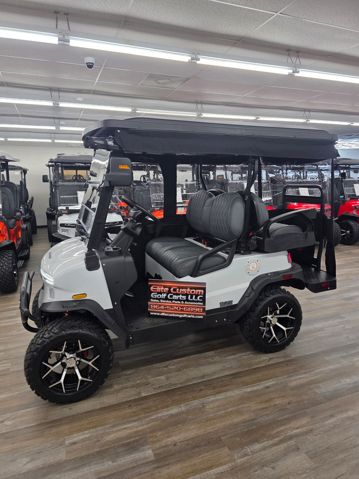 Denago Nomad XL 4 Passenger DoorWorks Golf Cart Enclosure With Tracks