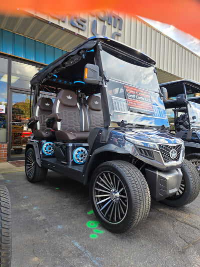Evolution D6 DMAX GT4 and XT4 4 Passenger DoorWorks Track Style Golf Cart Enclosure