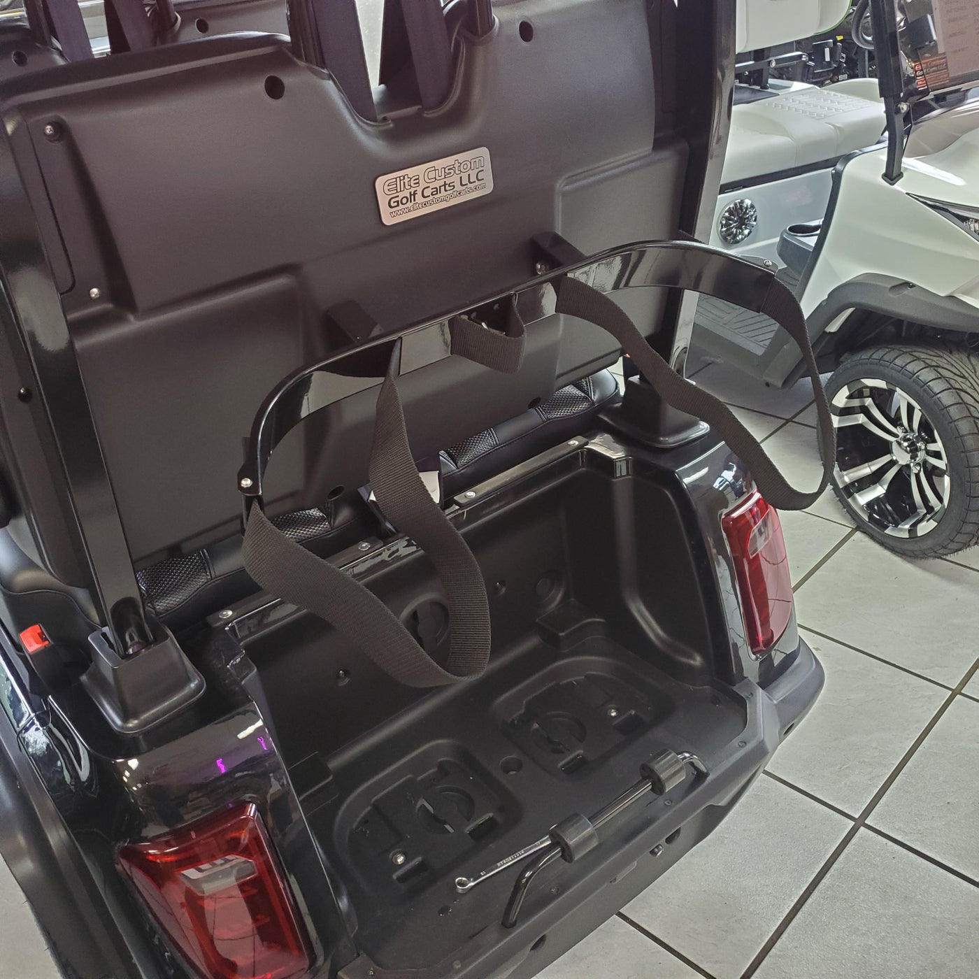 Evolution D5 Ranger & Maverick Golf Cart Golf Bag Attachment Elite