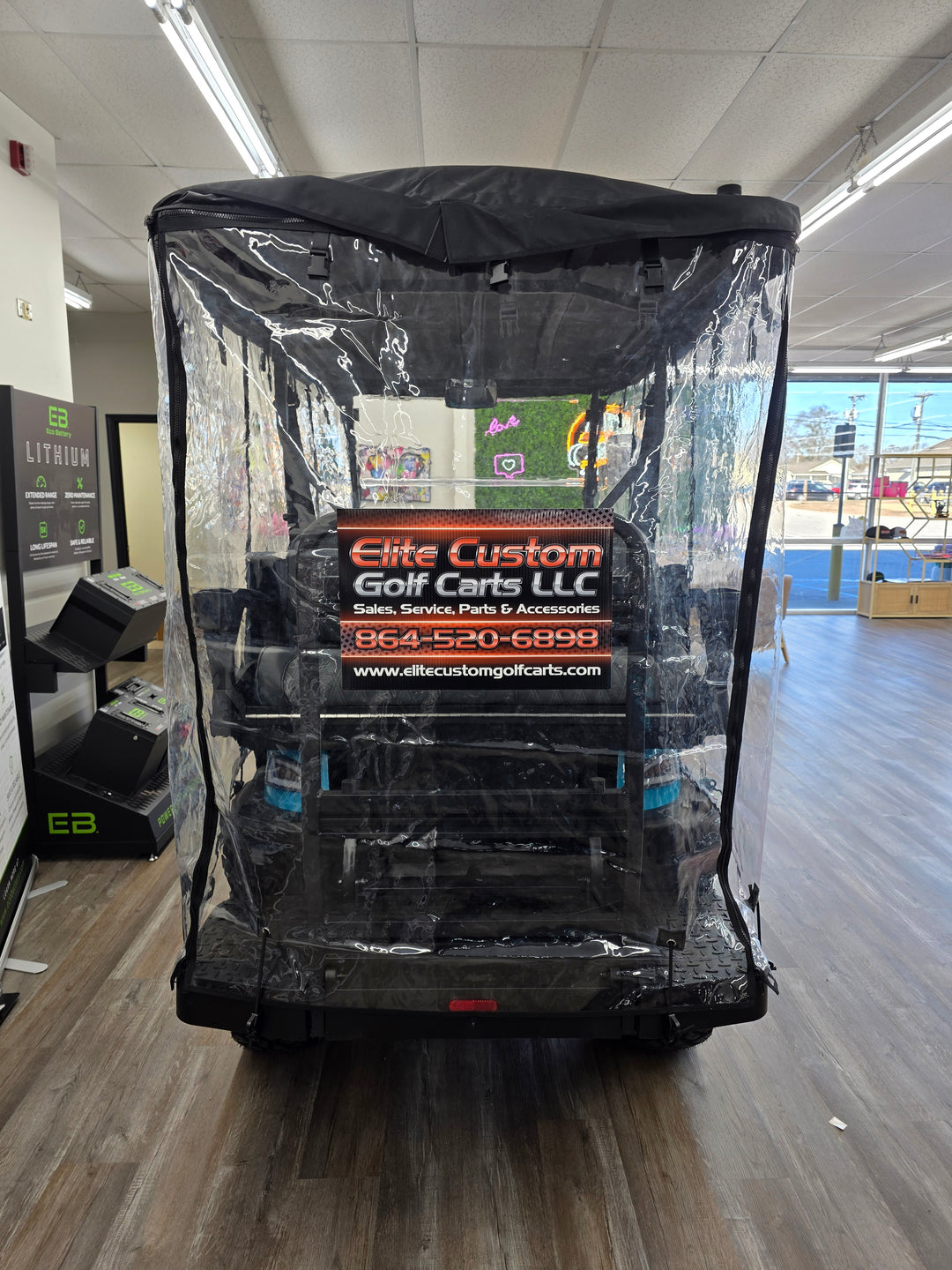 Denago Nomad XL Golf Cart Enclosure