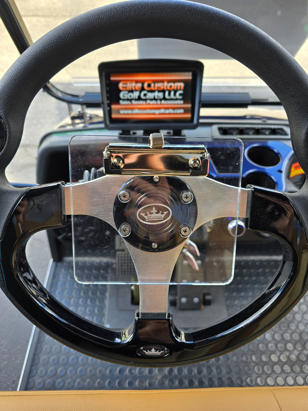 Evolution Steering Wheel Score Card Holder