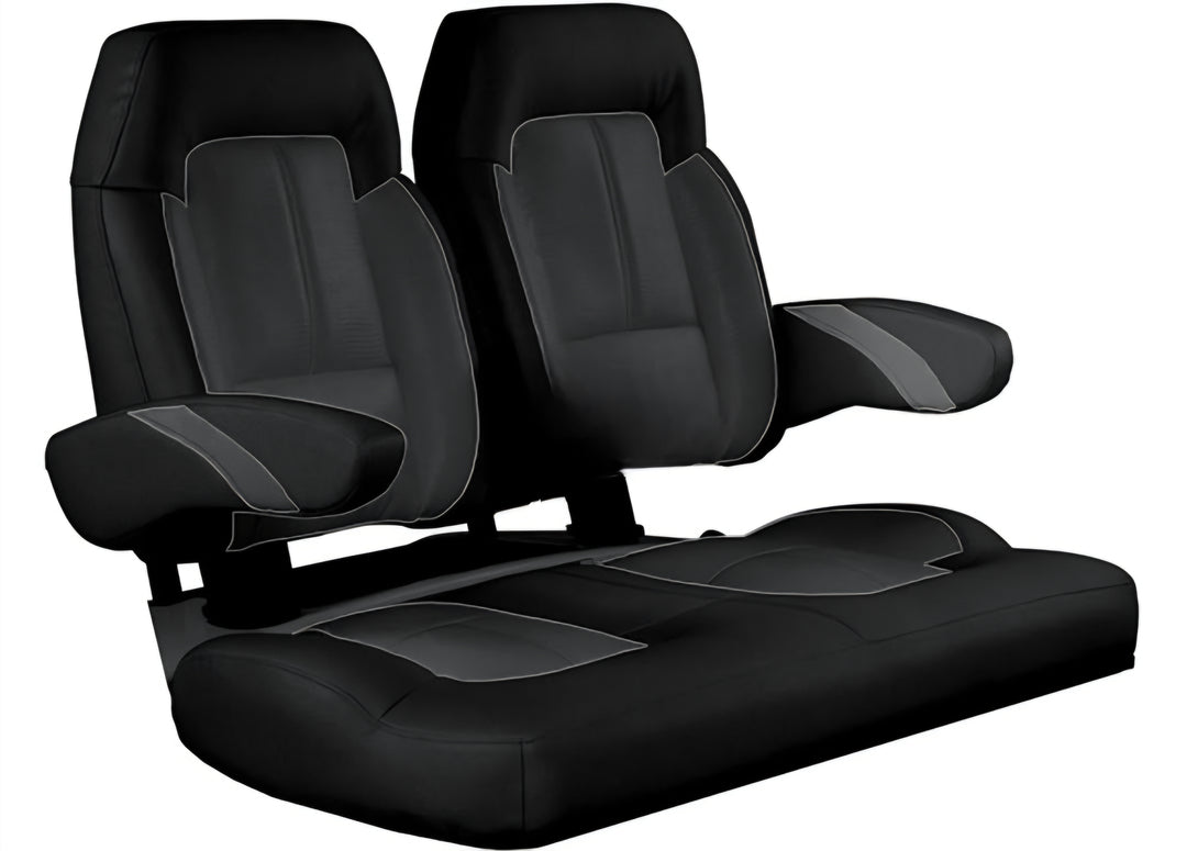 EZGO TXT Golf Cart American Sportster High Back Premium Seats w/Armrest