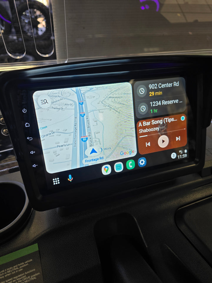 Evolution D5 Golf Cart 9" Touchscreen Display Fits D5 Maverick &amp; D5 Ranger Models with CarPlay Function
