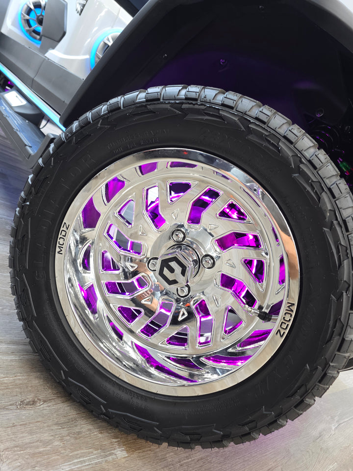 EVOLUTION D6 D-MAX GOLF CART LED WHEEL LIGHTS