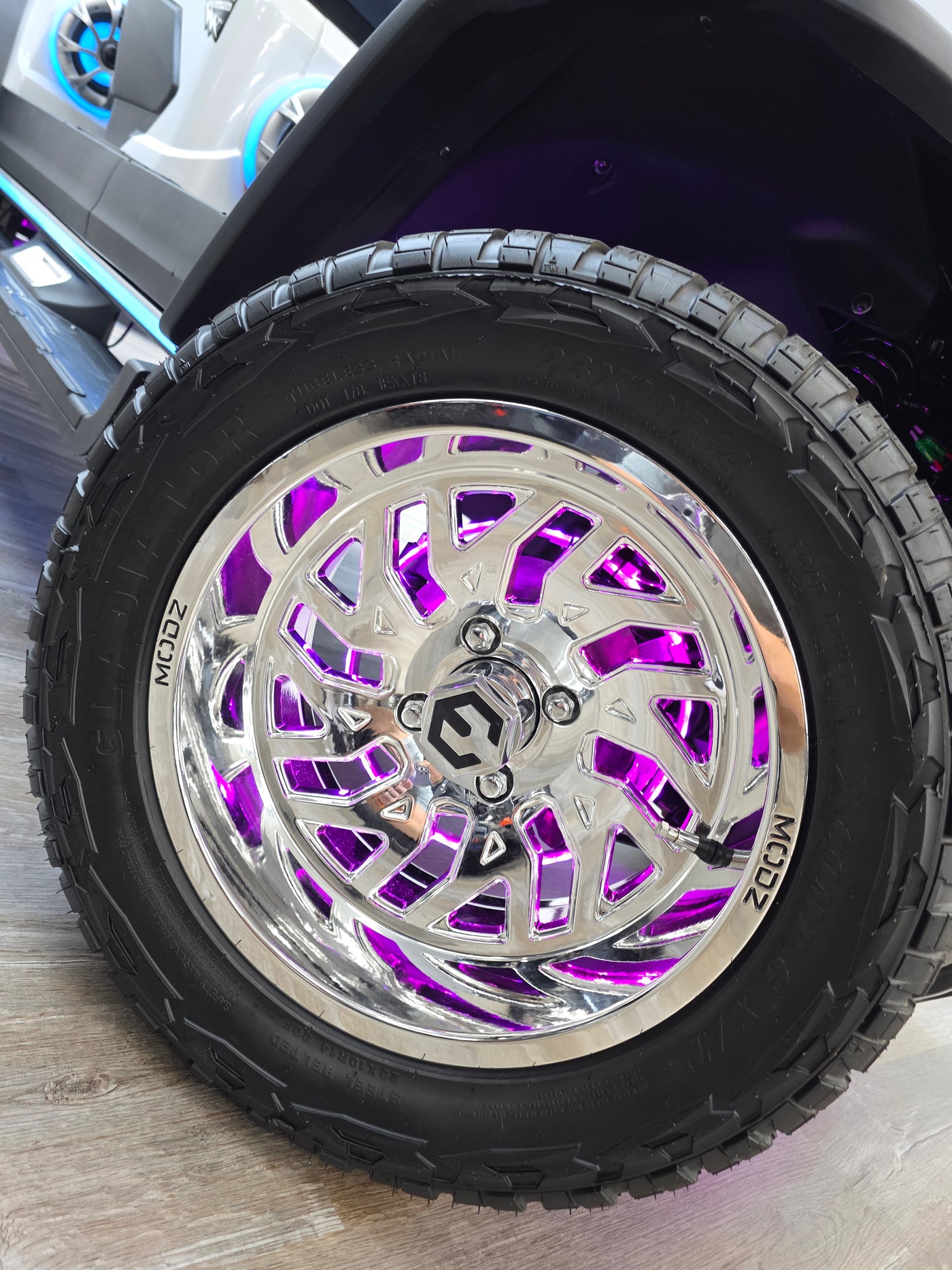 EVOLUTION D6 D-MAX GOLF CART LED WHEEL LIGHTS