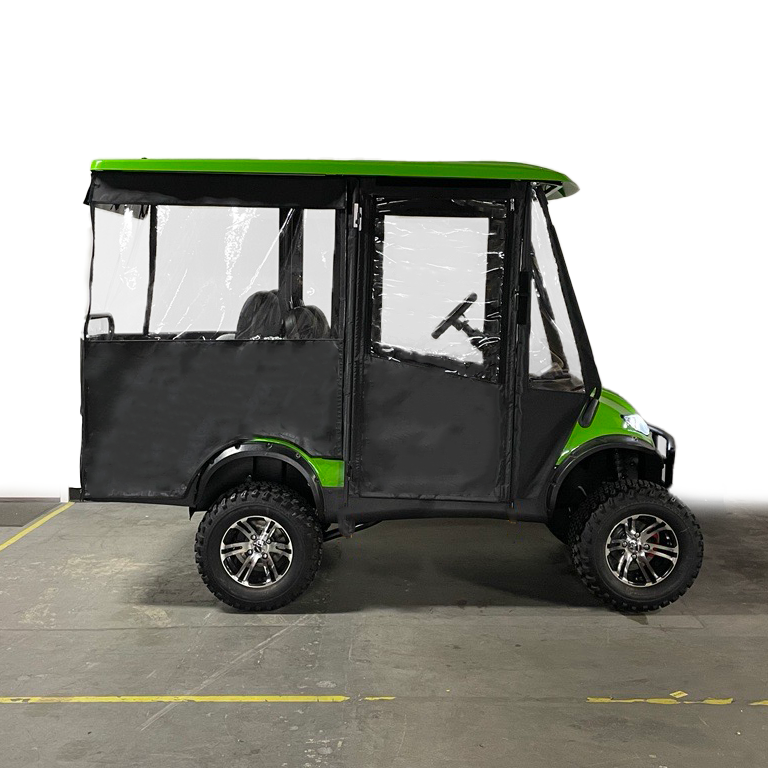 Icon I40 4 Passenger Hinged Door Golf Cart Enclosure By Doorworks Fits I40 and I40L Models Only