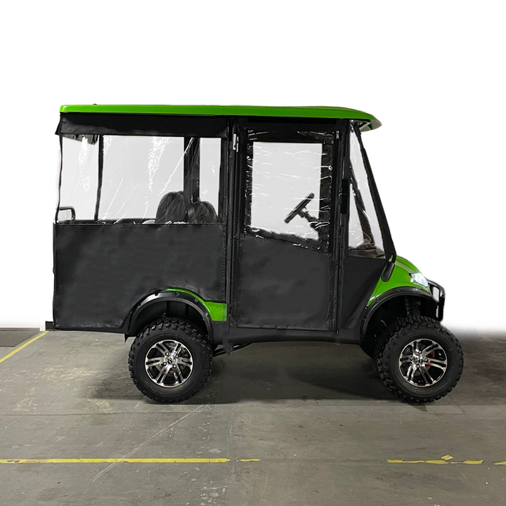 Icon I40 4 Passenger Hinged Door Golf Cart Enclosure By Doorworks Fits I40 and I40L Models Only