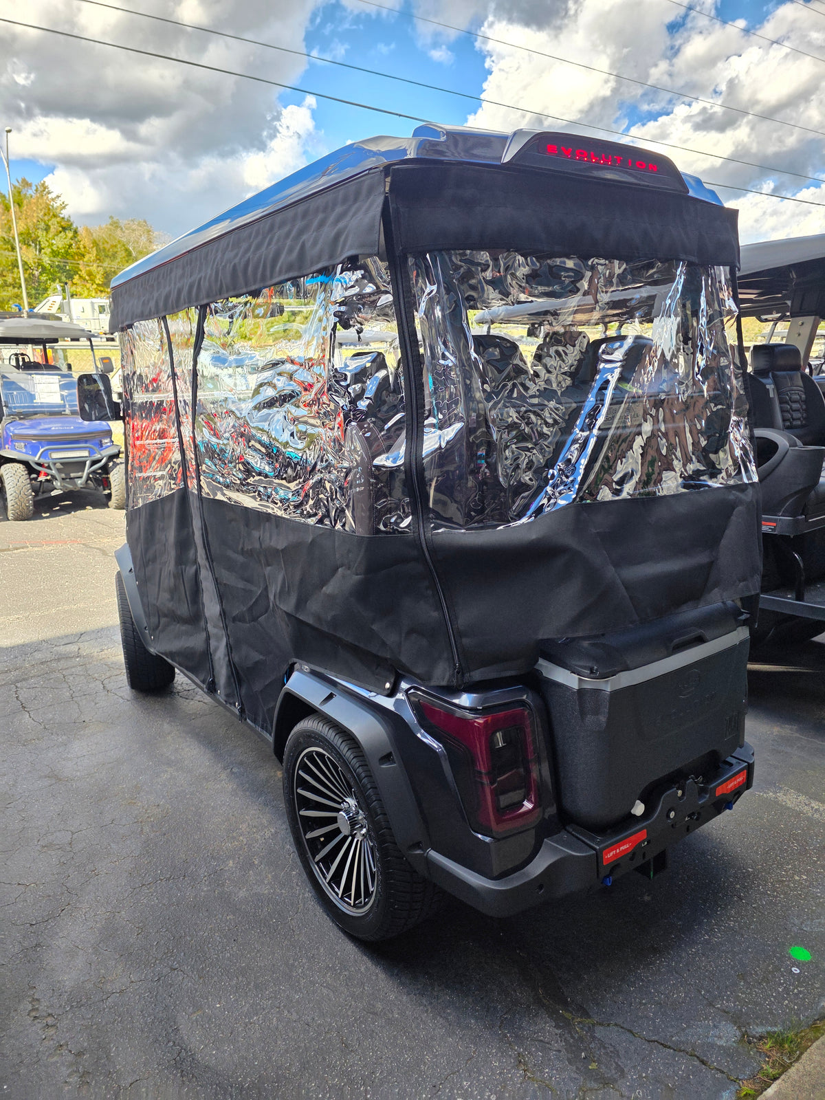 Evolution D6 DMAX GT4 and XT4 4 Passenger DoorWorks Track Style Golf C ...
