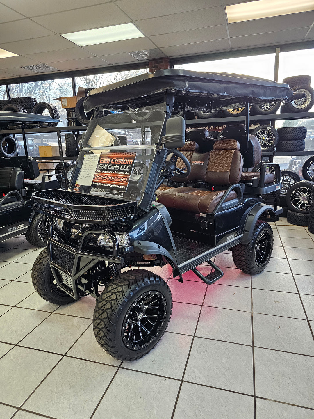 Evolution 4 Passenger Track Style Golf Cart Enclosure By Evolution Fits Classic 4 Pro &amp; Plus , Forester 4 Plus Models