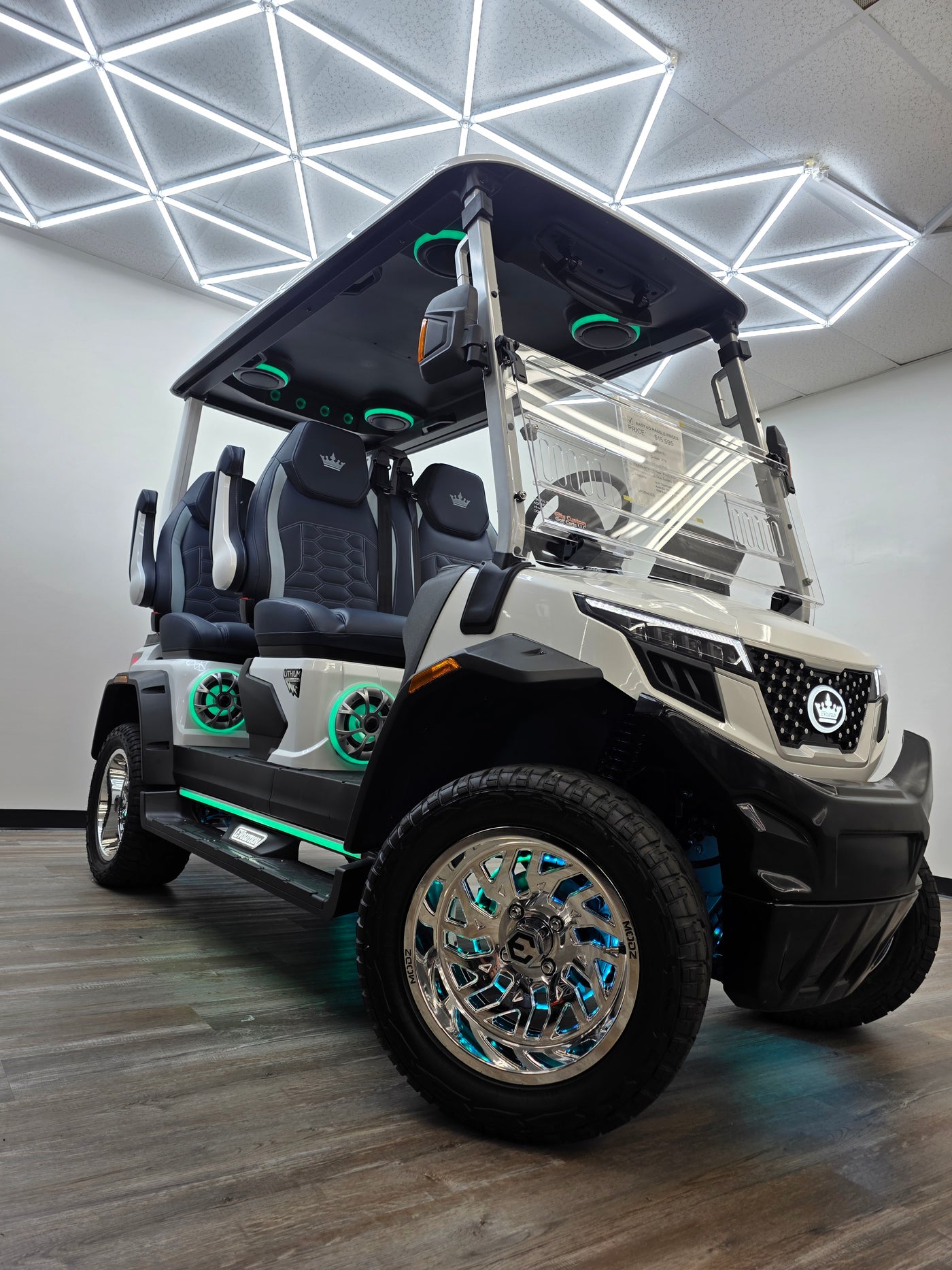 EVOLUTION D6 D-MAX GOLF CART LED WHEEL LIGHTS