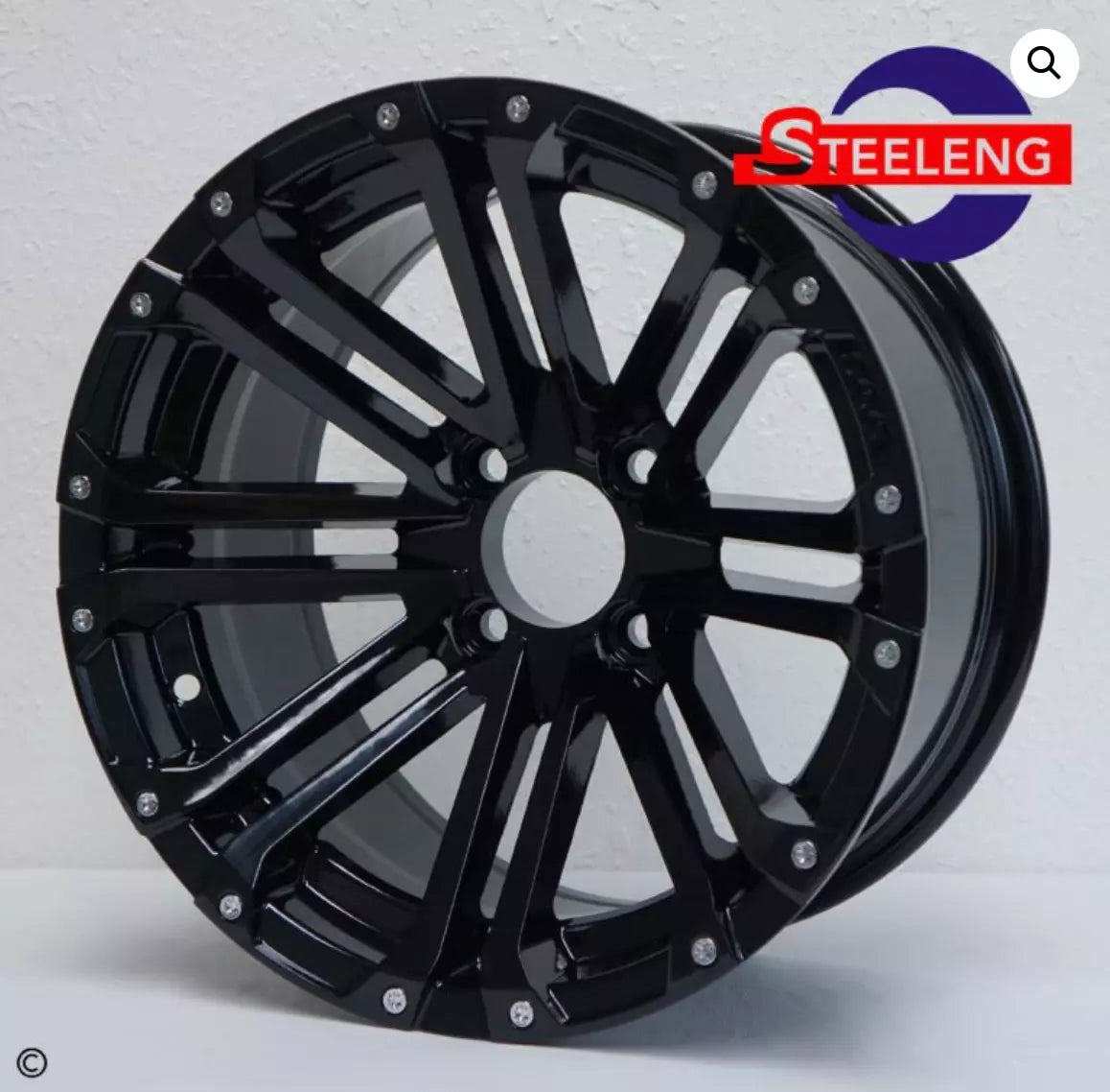 14″ Lancer Gloss Black Wheel – Aluminum Alloy