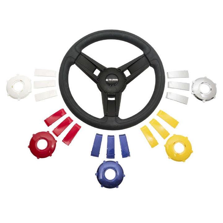 Gussi Italia Giazza Evolution Golf Cart Premium Steering Wheel