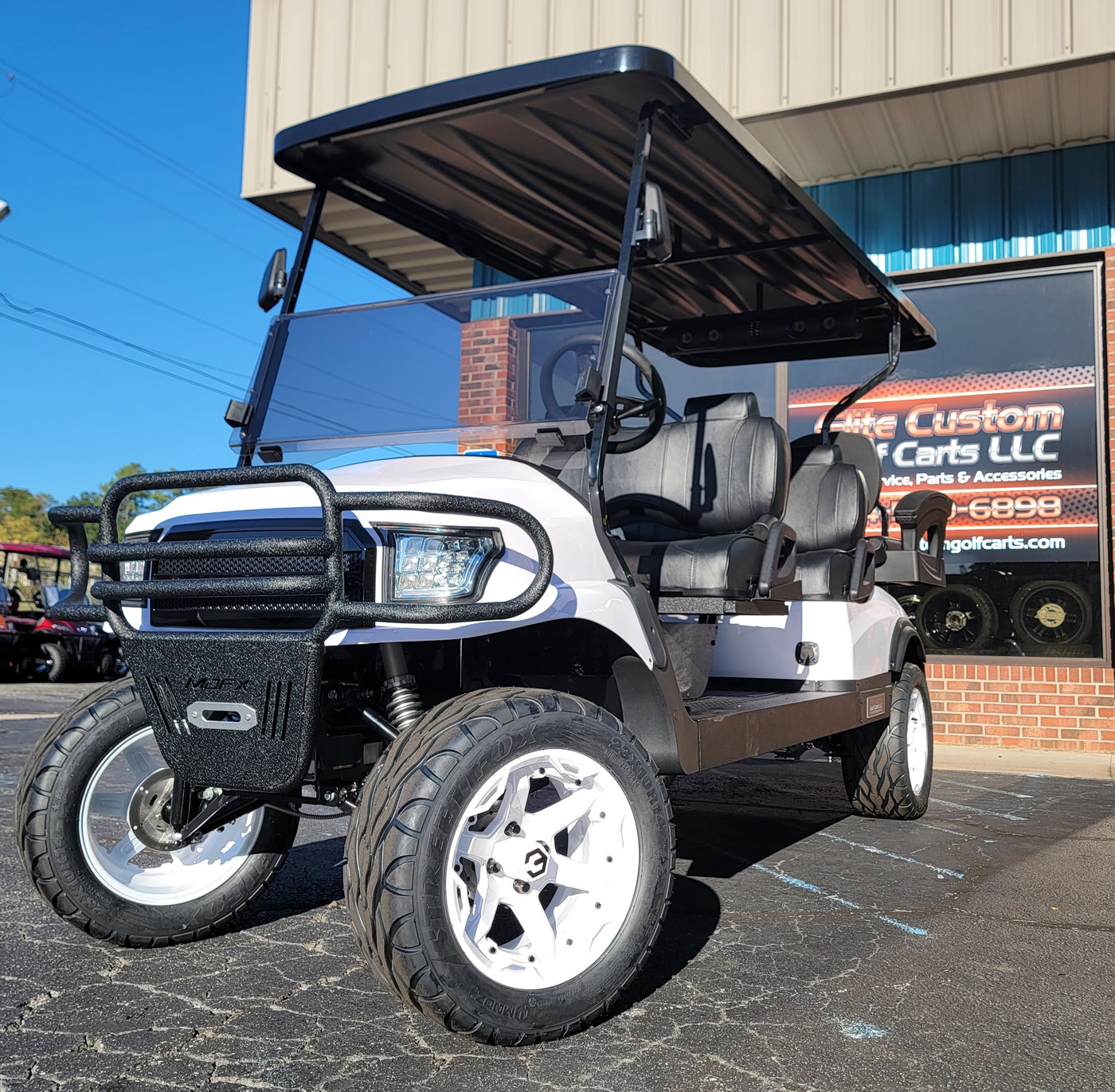 Brush Guard for Kodiak-EV Defender Golf Cart 4P or 6P